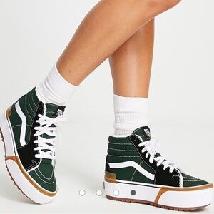 Vans sk8 hi stacked